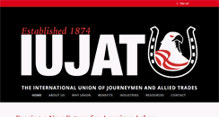 Desktop Screenshot of iujat.org